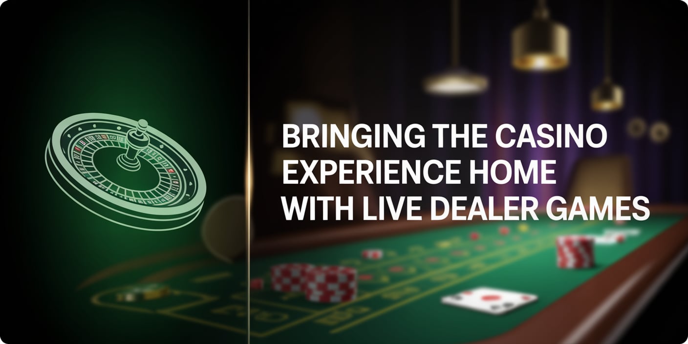 Bringing the casino experience home with live dealer games